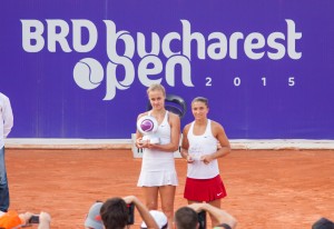 Anna Karolina Schmiedlova, Sara Errani la BRD Bucharest Open. Foto: Dan Călin/Treizecizero.ro