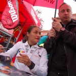 autografe in ploaie